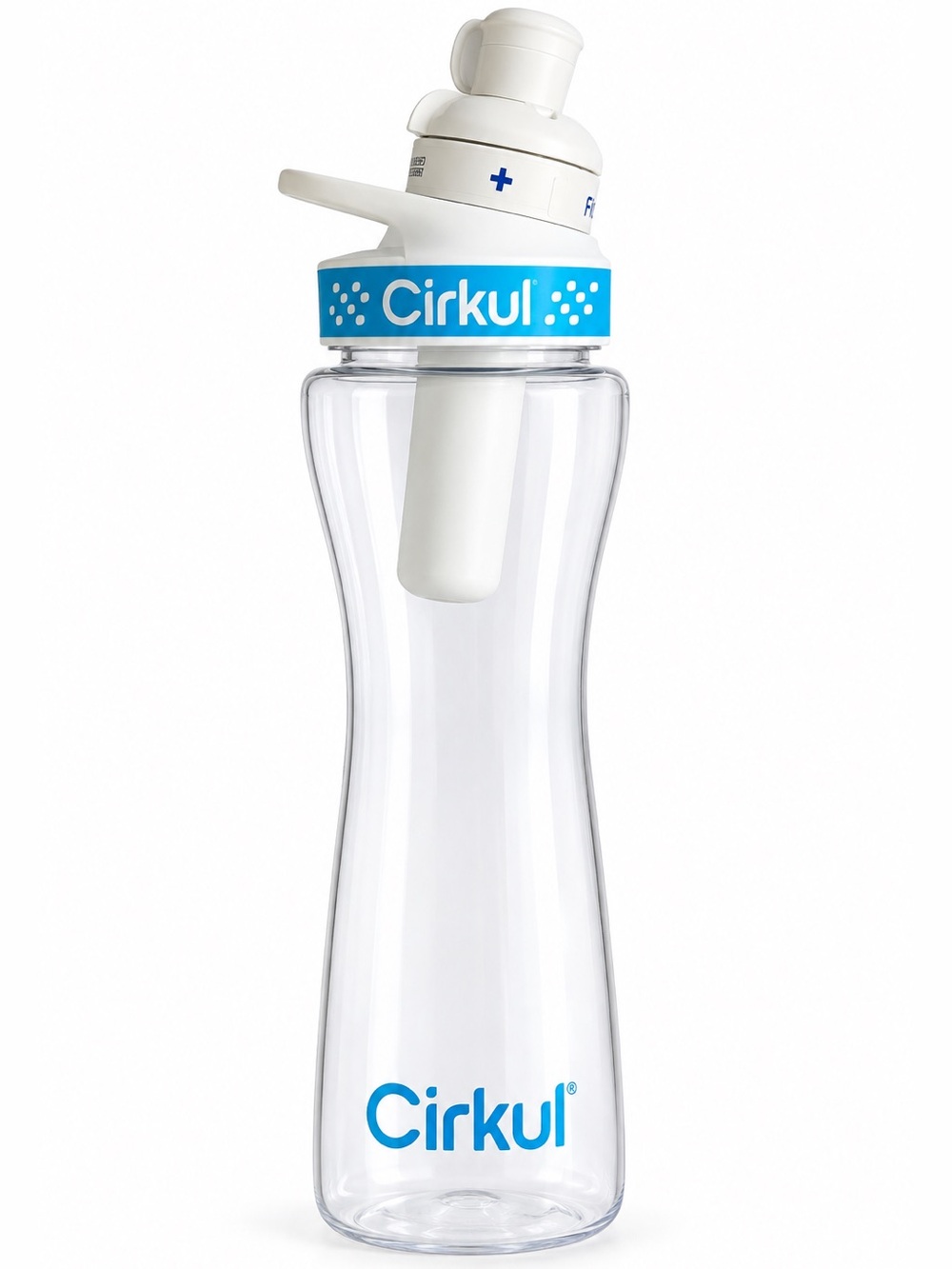 Cirkul Water Bottle with Blue Accent